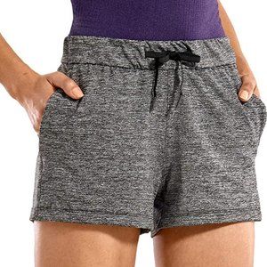 CRZ YOGA Women's Stretch Sports Travel Shorts